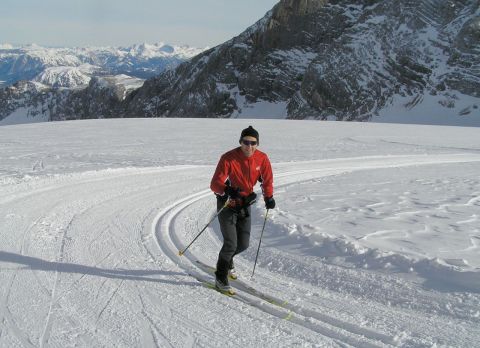 Skidåkning på glaciären Dachstein 31 jaanuari 2006