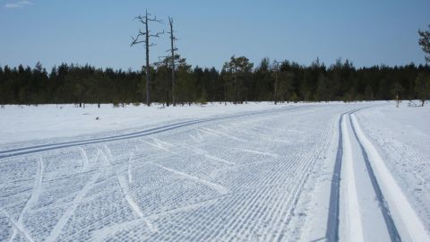 Fina förhållanden och välpreparet den 9 april 2013  i Jurva.