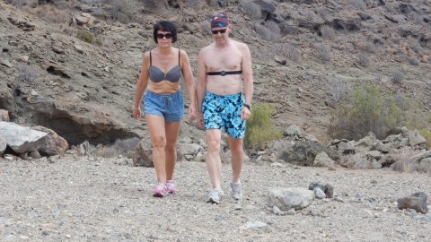 Genväg över bergsknallen till Puerto Rico