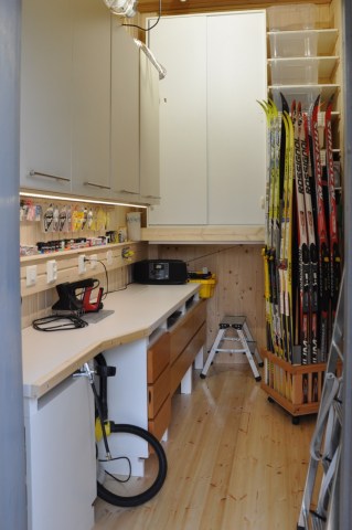 Förrådet efter renoveringen