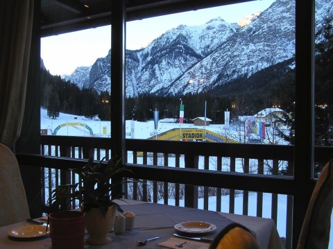 Toblach skidstadion år 2006