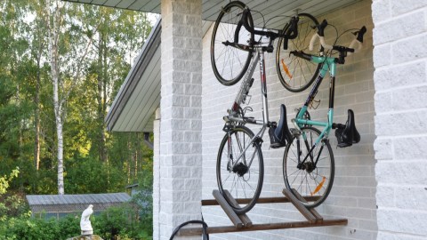 Landsvägscyklarna flyttade ut.